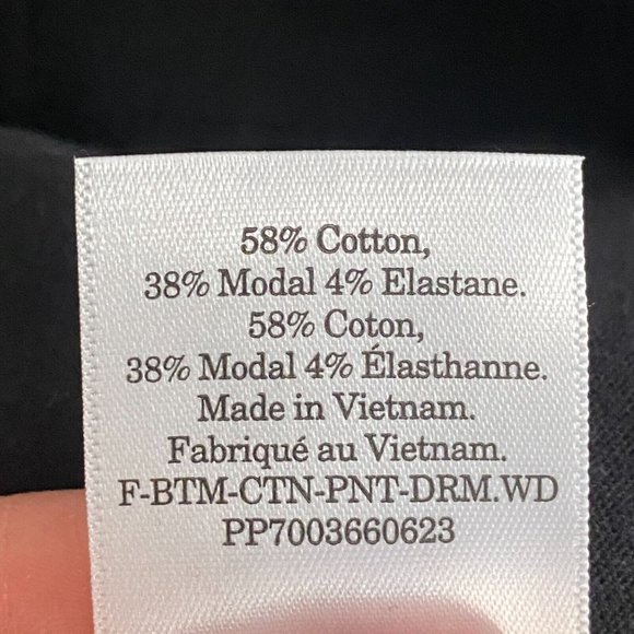 Everlane The Wide Leg Dream Pant Black Size Medium Pull On Drawstring - Picture 7 of 9